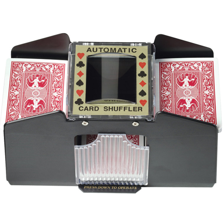 Cuestix 4 Deck Poker Card Automatic Shuffler Wayfair Canada